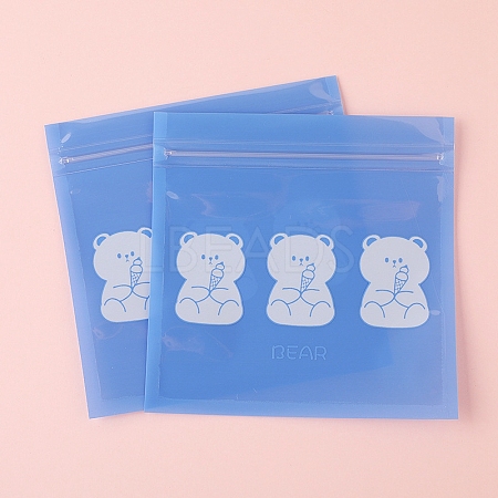 Cartoon Square Plastic Yin-yang Zip Lock Bags PW-WGB57A2-04-1