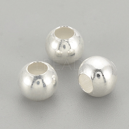 925 Sterling Silver Beads STER-S002-12-5mm-1