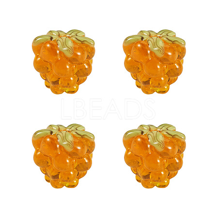 4Pcs Handmade Lampwork Beads LAMP-TA0002-24A-1