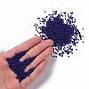 Baking Paint Glass Seed Beads SEED-S001-K6-4