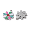 304 Stainless Steel Charms STAS-C083-14P-02-2