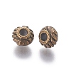 Tibetan Style Alloy Spacer Beads X-TIBEB-Q39-AB-FF-1