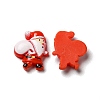 Christmas Opaque Resin Cabochons LS-RESI-K019-28-2
