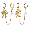 304 Stainless Steel Pendants & Natural Cultured Freshwater Pearl Leverback Earrings EJEW-JE07259-01-3