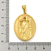 Ion Plating(IP) 304 Stainless Steel Pendants STAS-R231-18G-30-3