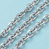 Oval Oxidation Aluminum Cable Chains CHA-K003-01P-2