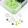 DIY 10 Style ABS & Acrylic Beads Jewelry Making Finding Kit DIY-N0012-05E-2