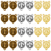 HOBBIESAY 90Pcs 3 Colors Zinc Alloy Pendants FIND-HY0003-43-1