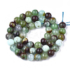 Natural Chrysoprase Beads Strands X-G-S333-6mm-016-2