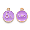 Alloy Enamel Pendants LS-ENAM-S124-01A-01G-1