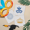 Self-Adhesive Silk Screen Printing Stencil DIY-WH0338-212-5