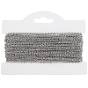 10M Tarnish Resistant 304 Stainless Steel Cable Chains CHS-BBC0001-17-1