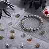 60Pcs 3 Colors Alloy European Beads FIND-PH0021-84-5