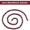 Natural Garnet Beads Strands G-OC0001-25-4mm-3