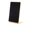 Metal Microfiber Jewelry Storage Rack PW-WGEC2F5-07-1