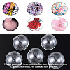 Handmade Two Holes Blown Glass Globe Beads BLOW-TA0001-02B-7