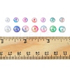 420Pcs 12 Style Rainbow ABS Plastic Imitation Pearl Beads OACR-FS0001-27-6
