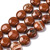 Natural Red Jasper Beads Strands X1-G-C159-A05-01-1