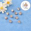 10Pcs Gemstone Charm Pendant Crystal Quartz Healing Natural Stone Pendants Buckle for Jewelry Necklace Earring Making Cra JX599A-2