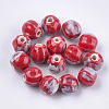 Handmade Porcelain Beads PORC-S498-24O-1