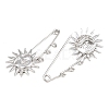 Sun 304 Stainless Steel Safety Pins Brooch Findings SA-CBA098D-13C-P-2