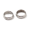 Non-Tarnish 201 Stainless Steel Bead Frames STAS-O130-06P-A-2