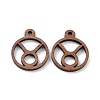 Walnut Wood Laser Cut Pendants WOOD-Q051-07B-1