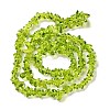 Spray Painted Transparent Glass Beads Strands X-GLAA-P060-01A-11-2