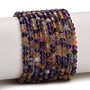 Natural Purple Fluorite Beads Strands GG-CBA753B-A01-3mm-2