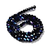 Opaque Glass Beads Strands EGLA-A035-P4mm-L18-2