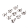 304 Stainless Steel Charms STAS-Q201-T446S-3