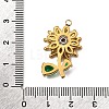 304 Stainless Steel & Glass Fidget Spinner Fidget Spinner Pendants GL-CBA17B7-02G-D-3