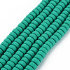 Handmade Polymer Clay Beads Strands LS-CLAY-N008-64-2