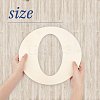 Word Home Unfinished Wood Slices DIY-WH0163-91-1-3