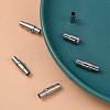 Tarnish Resistant 304 Stainless Steel Locking Tube Magnetic Clasps X-STAS-H019-5-4