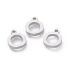 Tarnish Resistant 304 Stainless Steel Pendants STAS-A045-09P-1