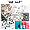 Velvet Earring Pouches TP-WH0007-20-6