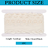 5 Yards Cotton Embroidery Flower Lace Ribbons SRIB-MA0001-04-2