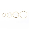 304 Stainless Steel Hoop Earrings for Women EJEW-X0015-02G-02-2