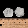 Frosted Transparent Acrylic Beads OACR-U006-03A-3