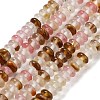 Cherry Quartz Glass Beads Strands G-K343-C16-01-1