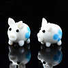 Handmade Bumpy Lampwork Beads Strands LAMP-Q031-015-4
