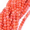 Natural Dyed Jade Beads Strands G-F601-A-2