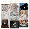 200Pcs Sew on Rhinestone RGLA-GA0001-15-5
