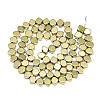 Electroplate Non-magnetic Synthetic Hematite Beads Strands G-S352-60-2