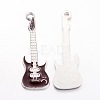 Alloy Enamel Pendants X-EA822Y-1-4