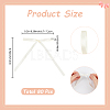 80Pcs Bowknot Polyester Ornament Accessories FIND-SC0020-89A-2