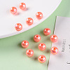 Opaque Acrylic Beads MACR-S370-D10mm-SS2109-6