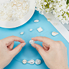 72Pcs 18 Style Opaque Acrylic Beads OACR-GA0001-02-3