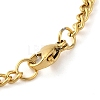 304 Stainlessa Steel Curb Chain Pendant Necklaces LS-NJEW-H034-06G-3